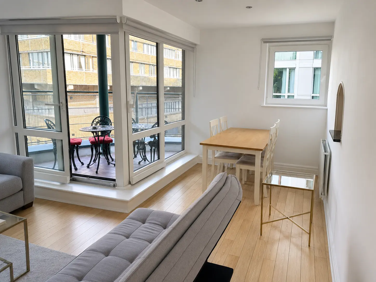 London apartment prepared for a managed property handover